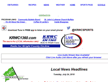 Tablet Screenshot of krwc1360.com